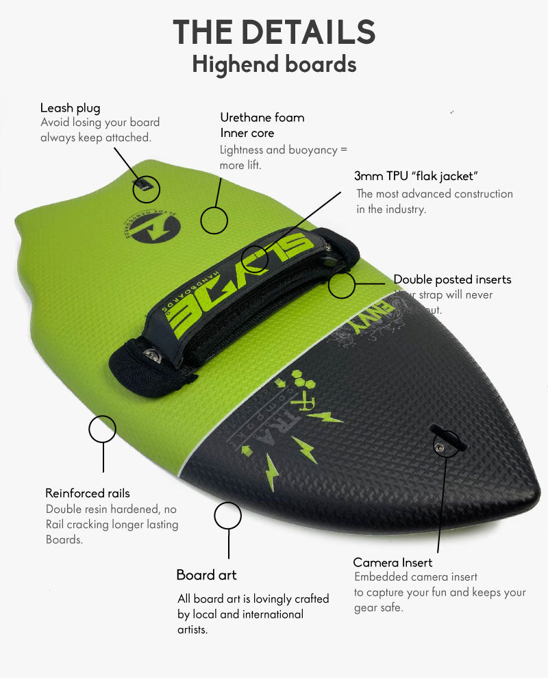 Slyde Handboards Premier Bodysurfing Handboards