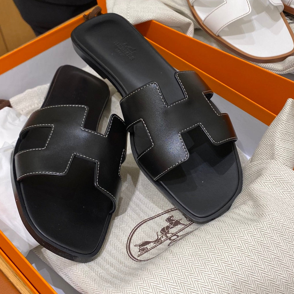 Hermes Oran Sandals Black Hey It S Personal Shopper London