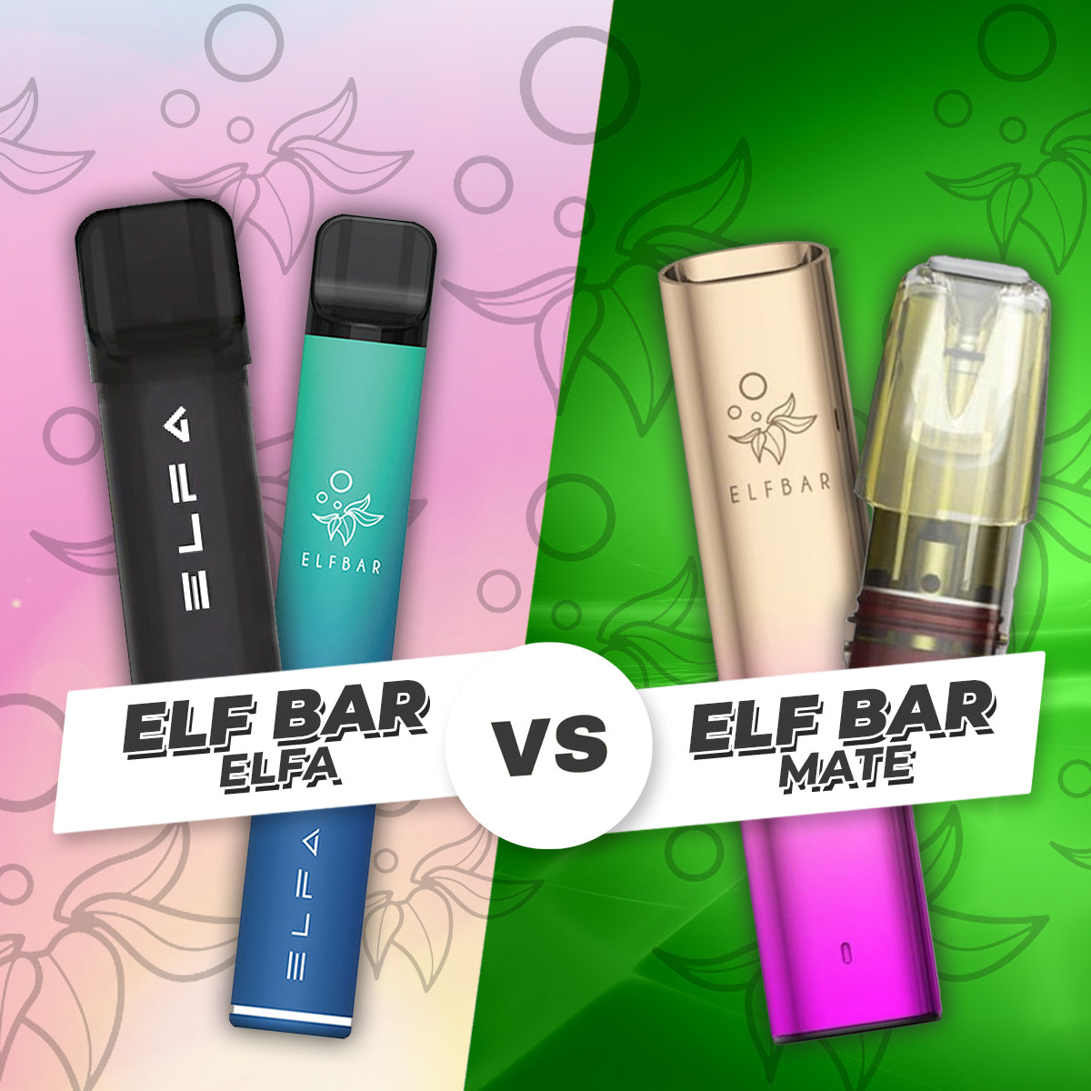 Elf Bar Elfa Vs Elf Bar Mate 500 Comparison Which Pod Vape Kit Wins Mycigara