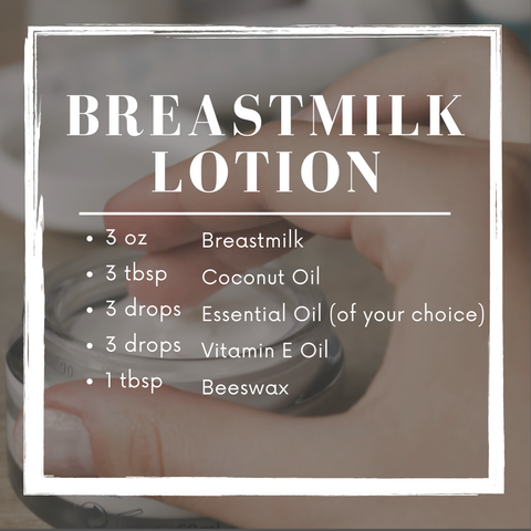 Diy Breastmilk Lotion Body Butter Soap Purest Ph