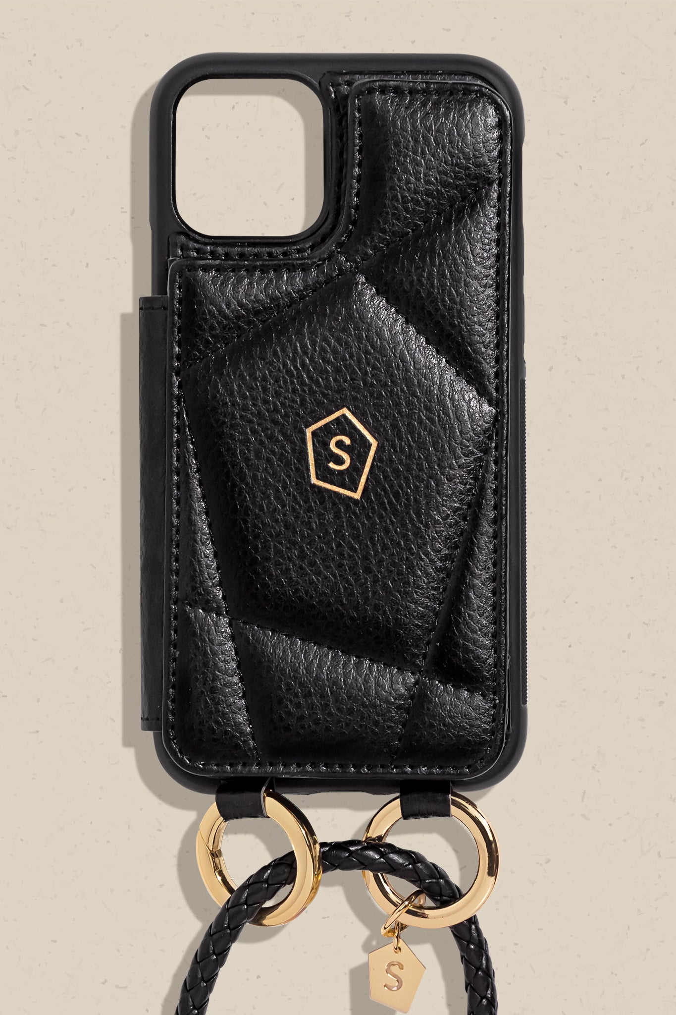 Iphone 11 Pro Max Crossbody Phone Case With Wallet Vegan Premium Lea Seclari