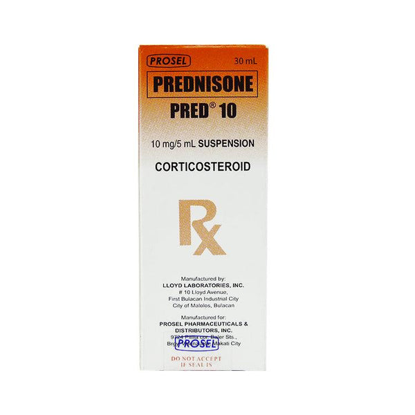 Buy Rx Pred 10 10 Mg 5 Ml 30 Ml Suspension Online Southstar Drug