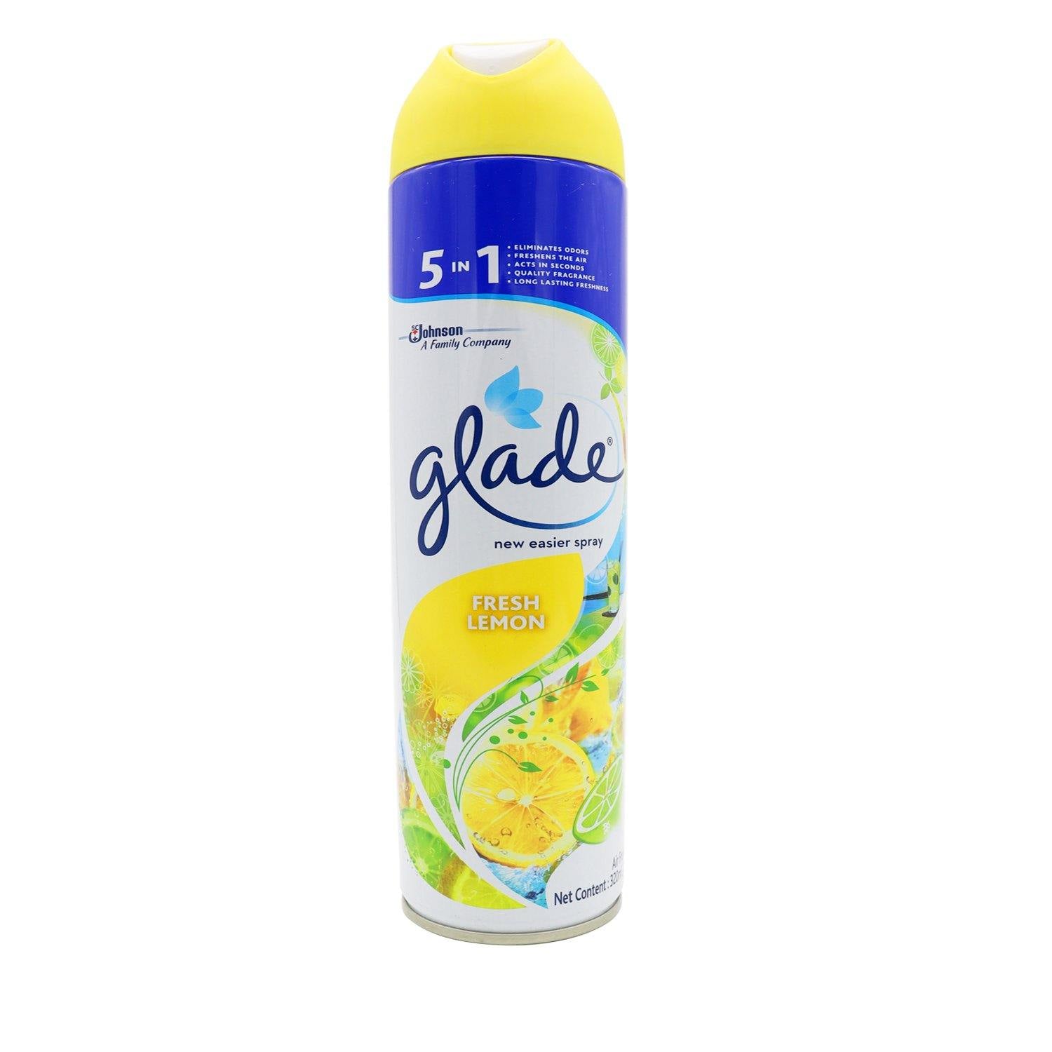 Buy Glade Fresh Lemon Air Freshener Spray 320 Ml Online Southstar Drug
