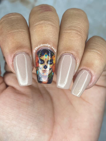 Dia De Los Muertos Poshy Nail Designs