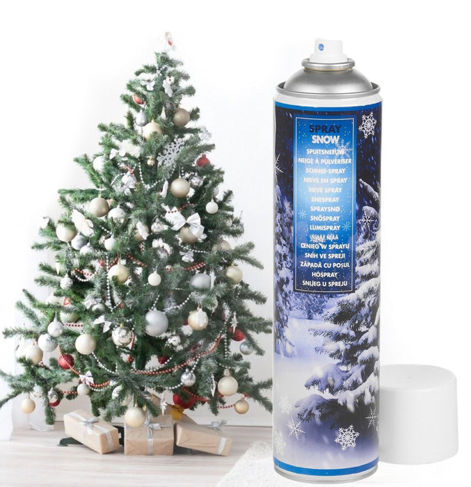 4x 600ml Snow Spray Artificial Fake Christmas Snow For Xmas Tree Windo Cheerful Bargains Ltd