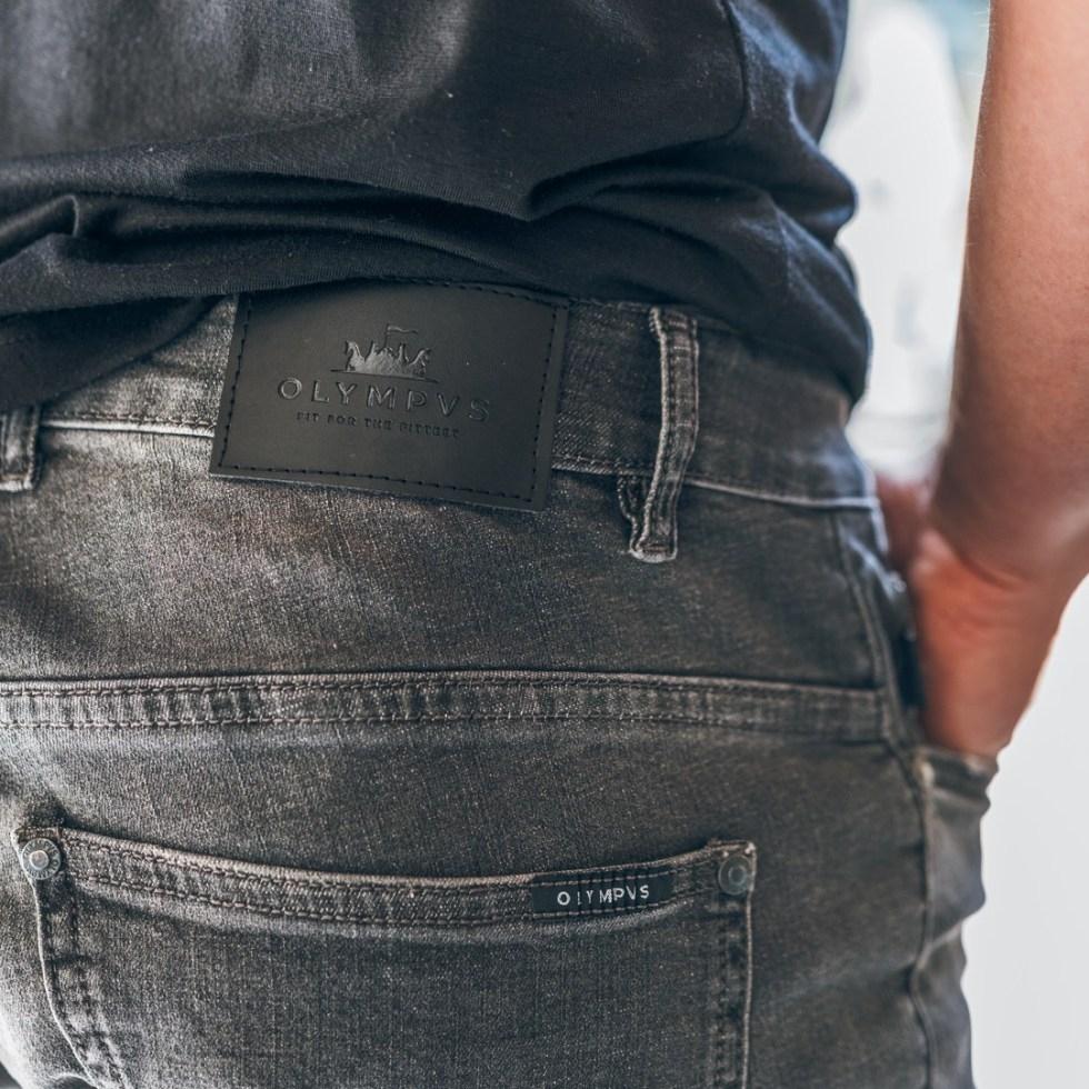 Olympvs Athletic Fit Jeans Slate Grey Wash