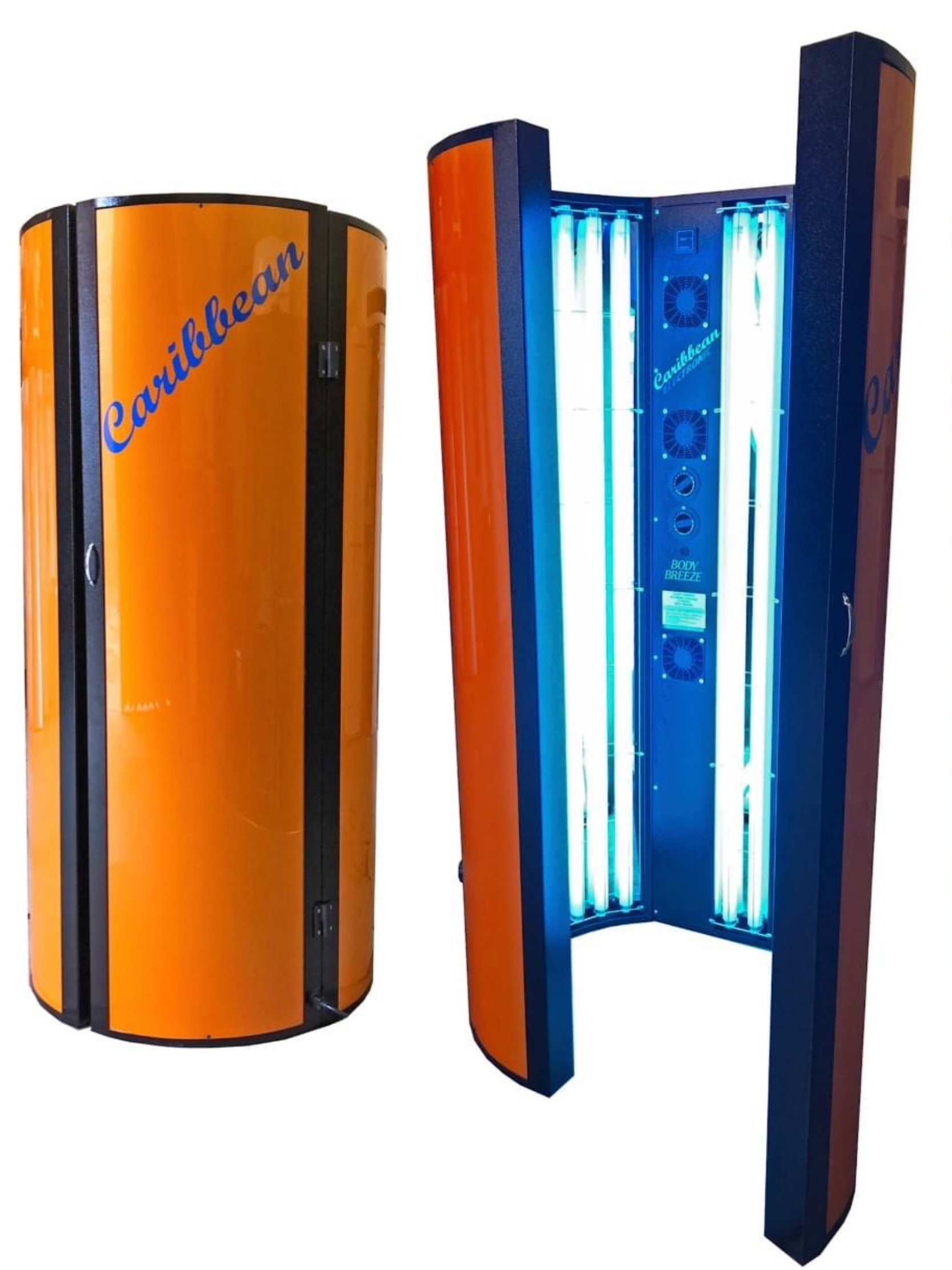 Caribbean Vertical Walk In Tanning Unit Quick Tan