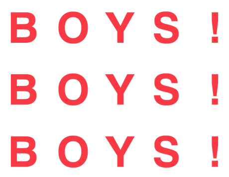 About Boys Boys Boys
