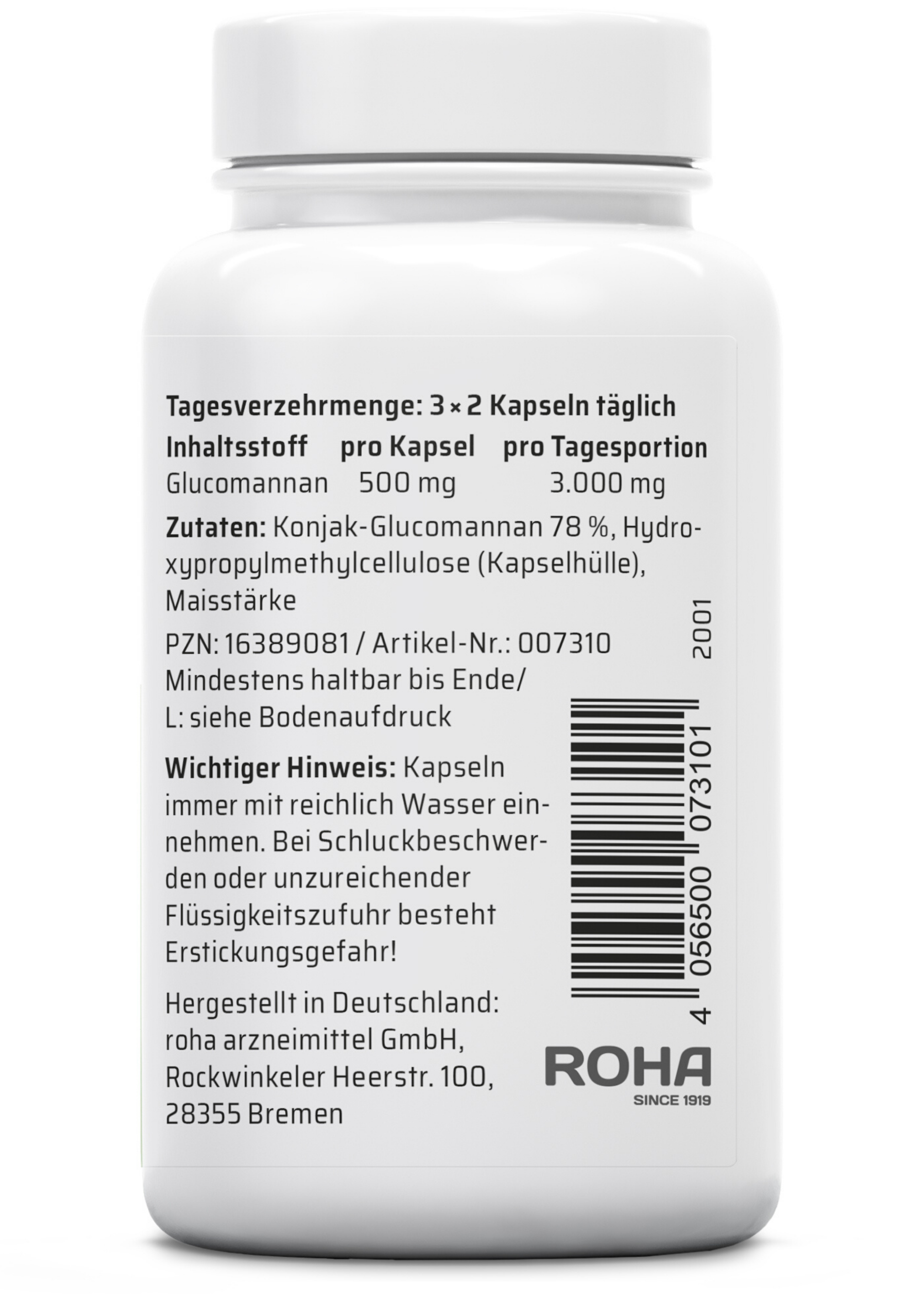Sanhelios Appetitzugler Zum Abnehmen 60 Kapseln