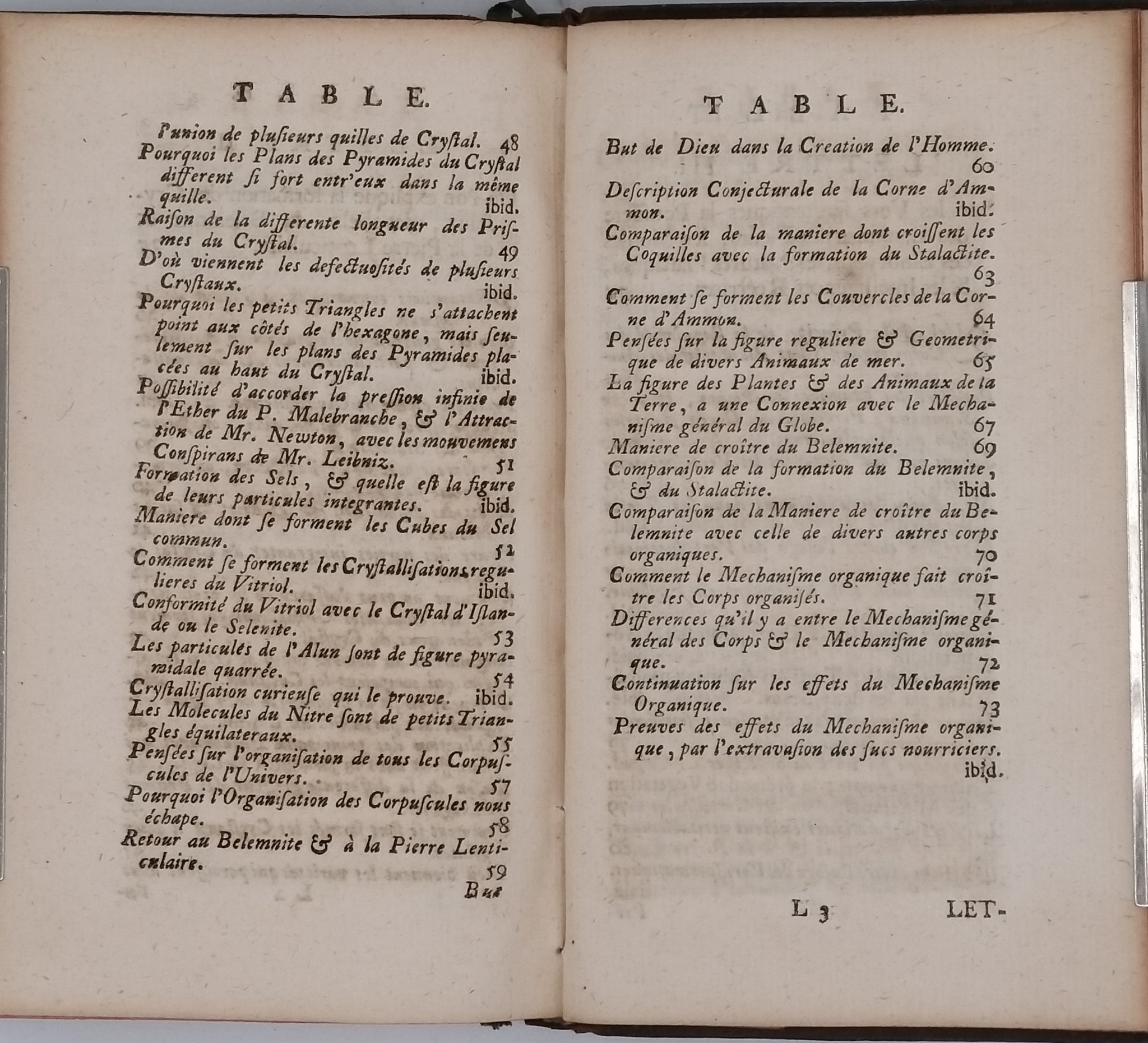 Bourguet Louis Lettres Philosophiques Sur La Formation Des Sels Et De Librairie Jeanne Blonde