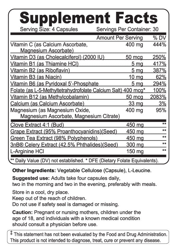 Healthy Blood Pressure Synergy Formula Dr Rath Usa
