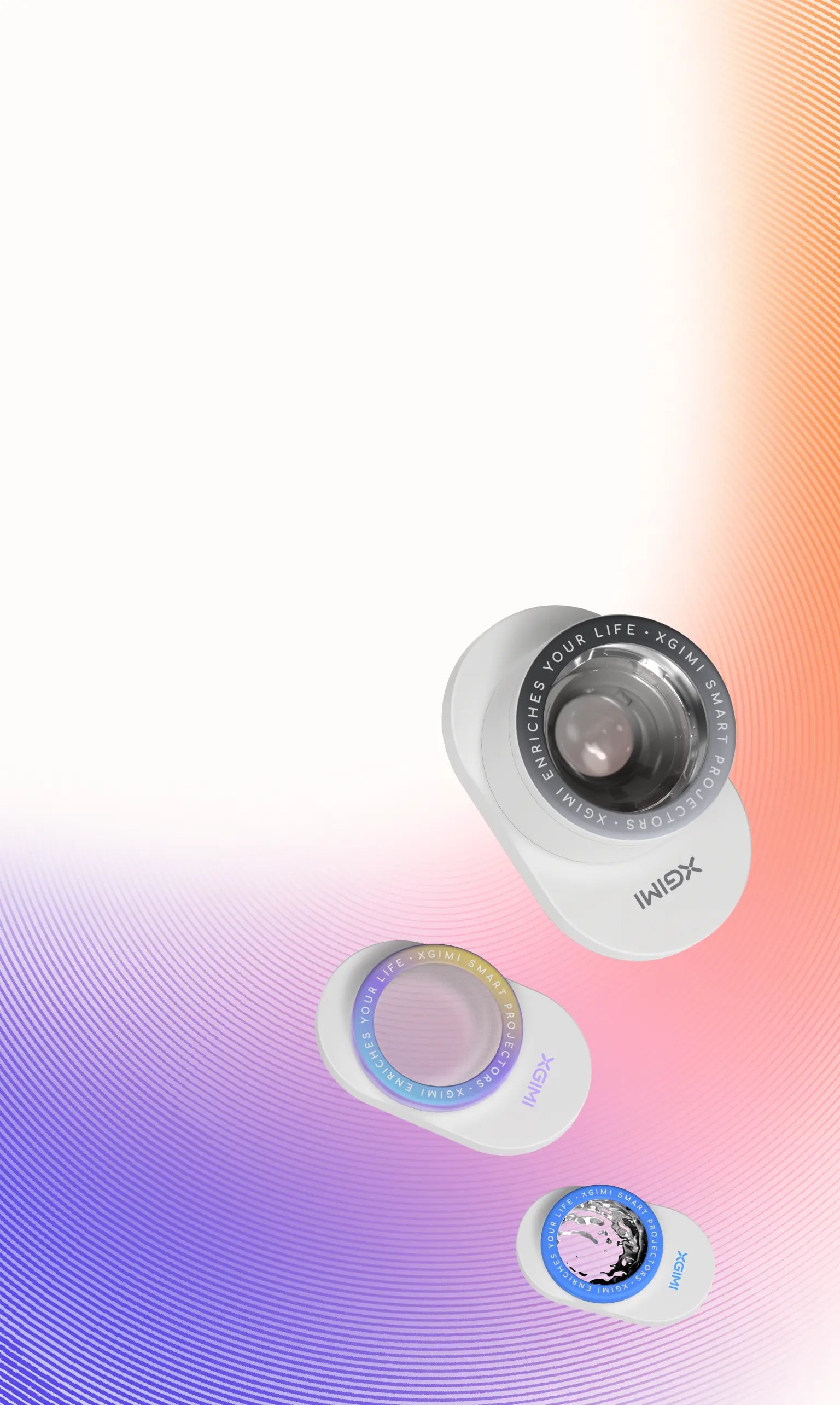 XGIMI Magnetic Creative Filter (3-Pack) - *Compatible with the projectors of XGIMI MoGo 4 series only Ready-To-Go in 1 Second Endless Vibes Built-in Switch Vibes with a Wave Tune In with Soothing Music XGIMI Magnetic Creative Filter (3-Pack) - *Compatible with the projectors of XGIMI MoGo 4 series only Ready-To-Go in 1 Second Endless Vibes Built-in Switch Vibes with a Wave Tune In with Soothing Music