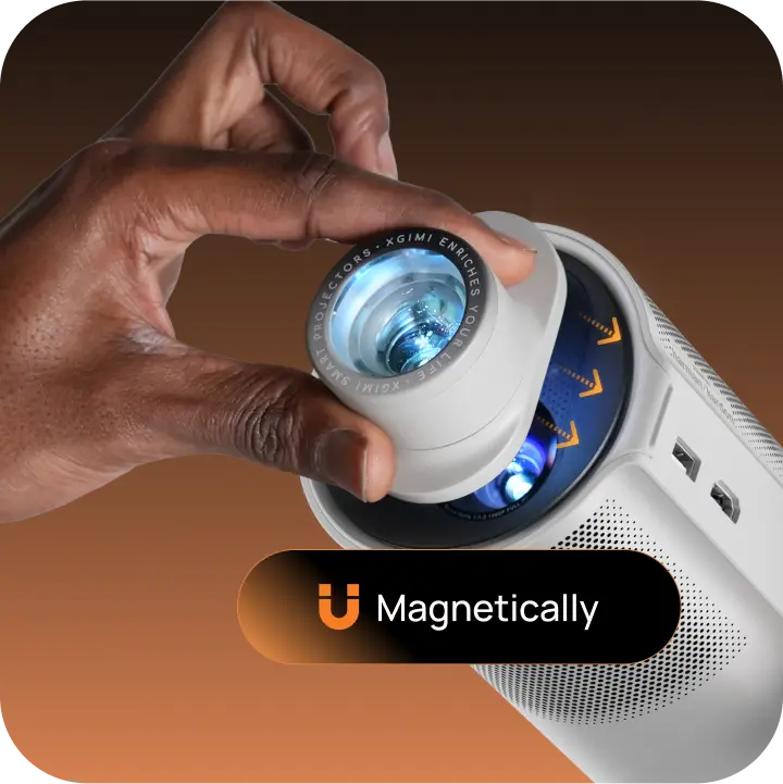 XGIMI Magnetic Creative Filter (3-Pack) for XGIMI MoGo 4 projectors - Ready-To-Go in 1 Second All you need to do is simply snap the magnetic creative filter on top of the projector lens. XGIMI Magnetic Creative Filter (3-Pack) for XGIMI MoGo 4 projectors - Ready-To-Go in 1 Second All you need to do is simply snap the magnetic creative filter on top of the projector lens.
