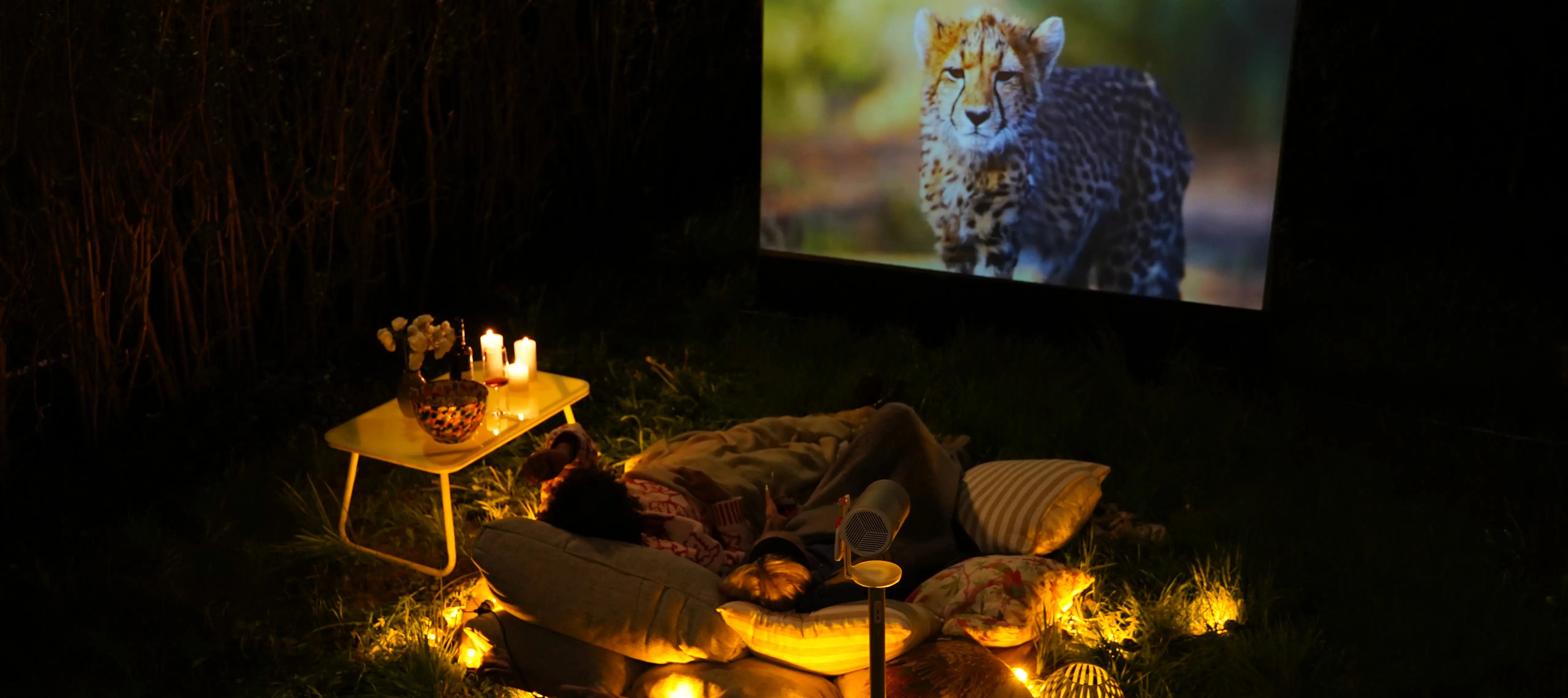 Transform Any Space Into a Cinematic Escape The Collection delivers an exceptional viewing experience anywhere. Compact and lightweight, it’s easy to take on the go—perfect for camping under the stars, backyard movie nights, or cozy evenings at home. Transform Any Space Into a Cinematic Escape The Collection delivers an exceptional viewing experience anywhere. Compact and lightweight, it’s easy to take on the go—perfect for camping under the stars, backyard movie nights, or cozy evenings at home.