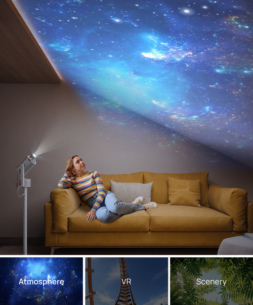 Starry sky, atmosphere, VR and Scenery