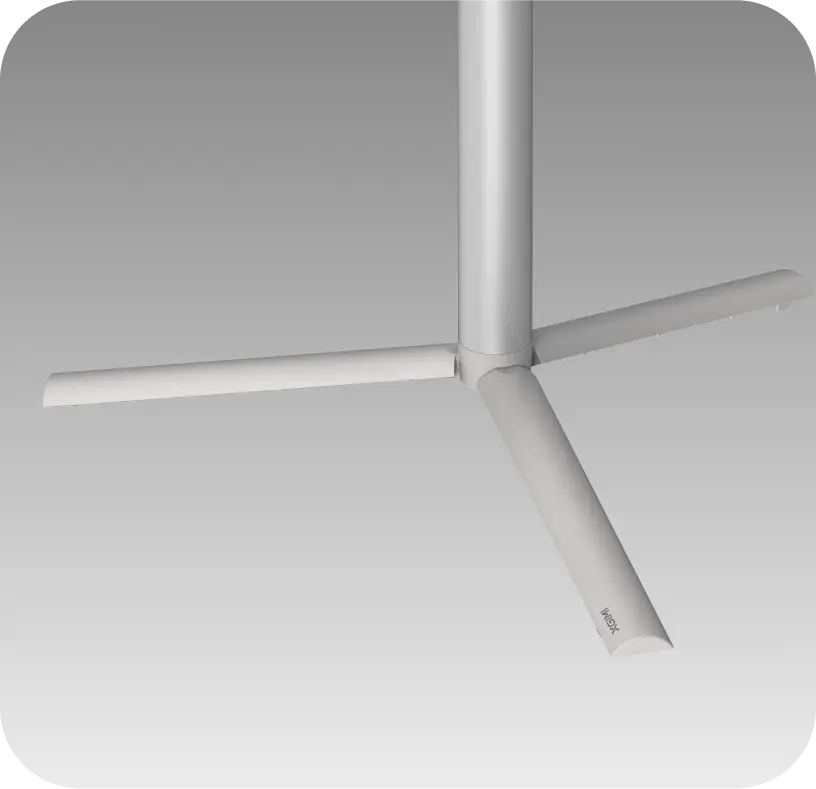 XGIMI PowerBase Stand for MoGo 4 Series -  Stability for the Outdoors Fold-out tripod base prevents tipping and falling on any terrain.