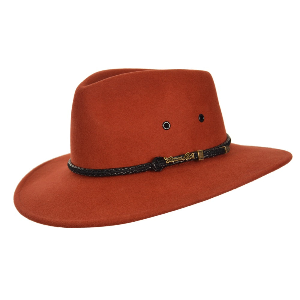 Thomas Cook Wanderer Crushable Hat Ochre Hiscocks