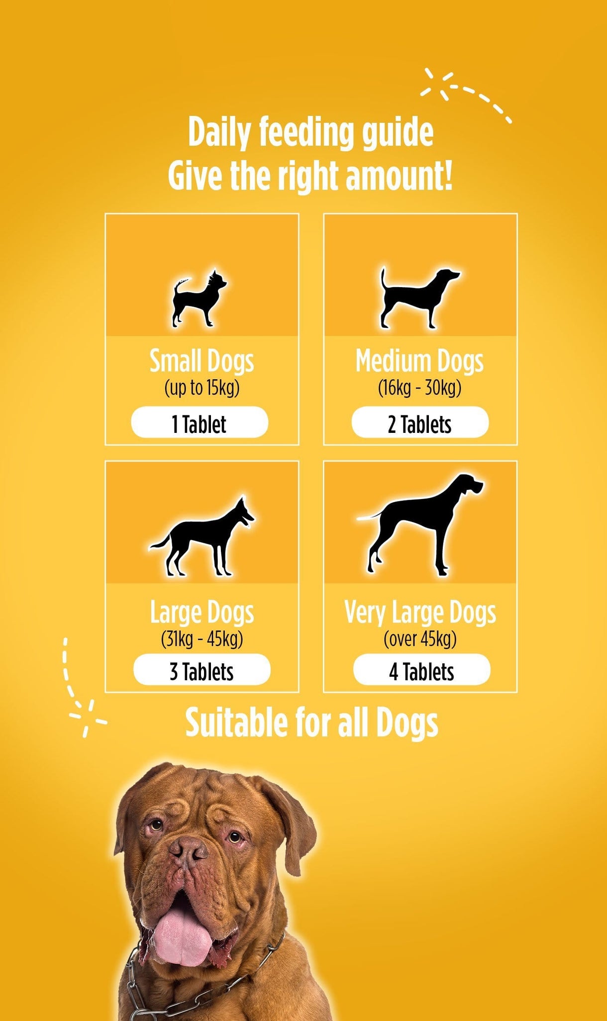 Monbelle Agile Triple Action Joint Supplement For Dog