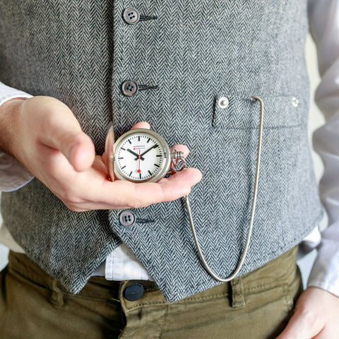 How To Wear A Pocket Watch Mondaine Uk