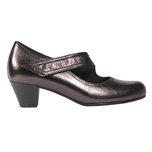 Gabor Wide Fit Shoe 86 147 Pewter Greenes Shoes