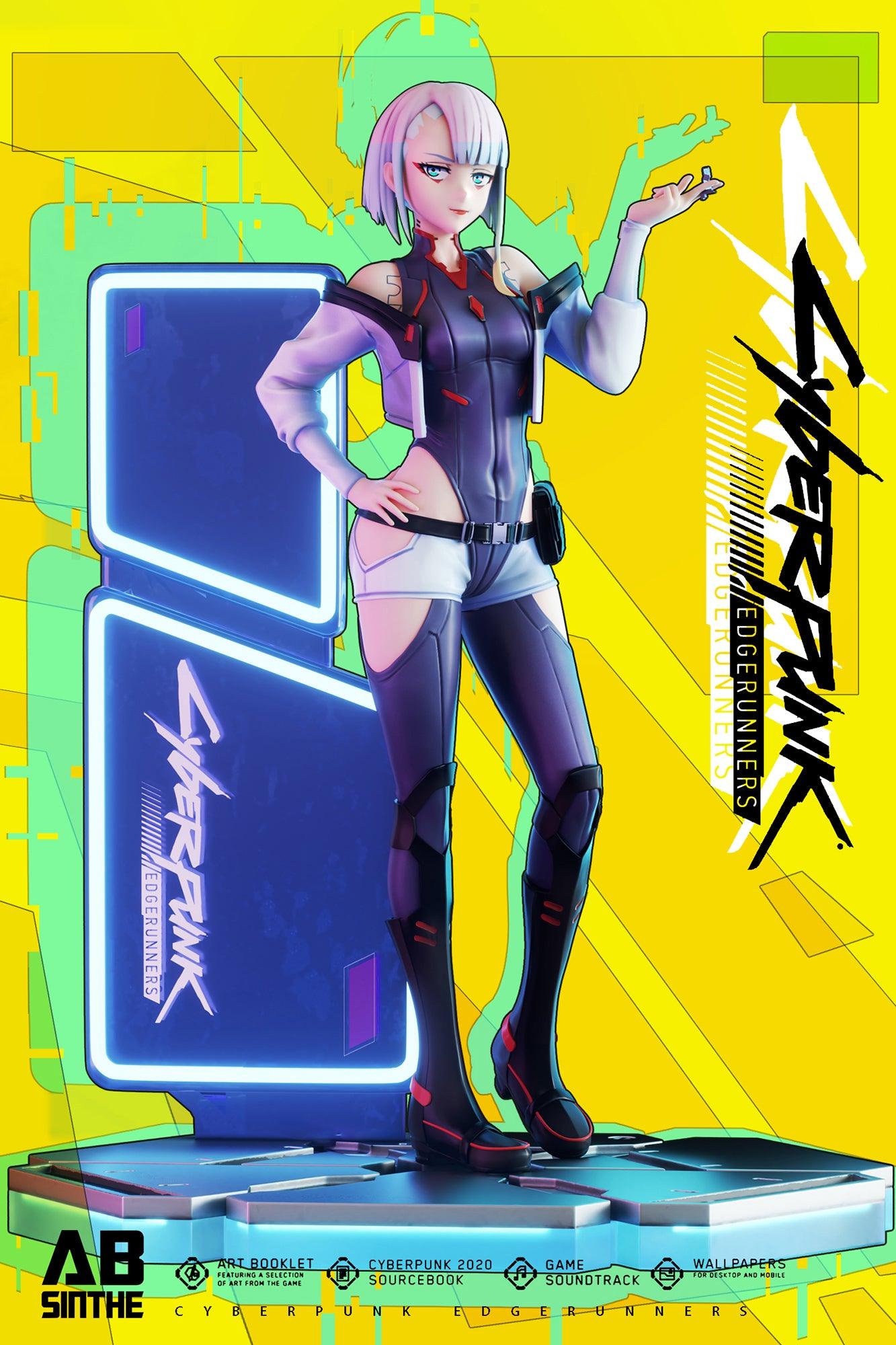 1 6 Scale Lucyna Kushinada With Led Cyberpunk Edgerunners Resin Sta Favorgk