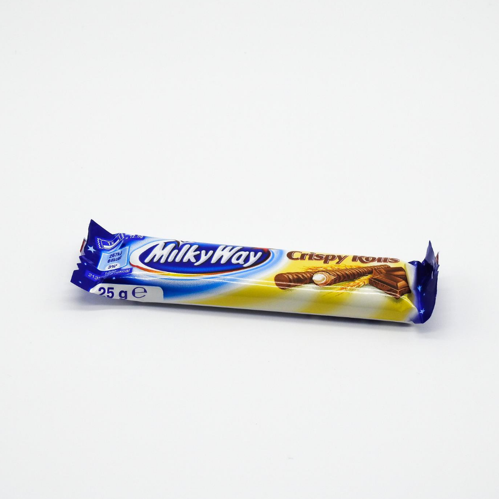 Milky Way Crispy Rolls Chocolate Bar 25g Flashtreats