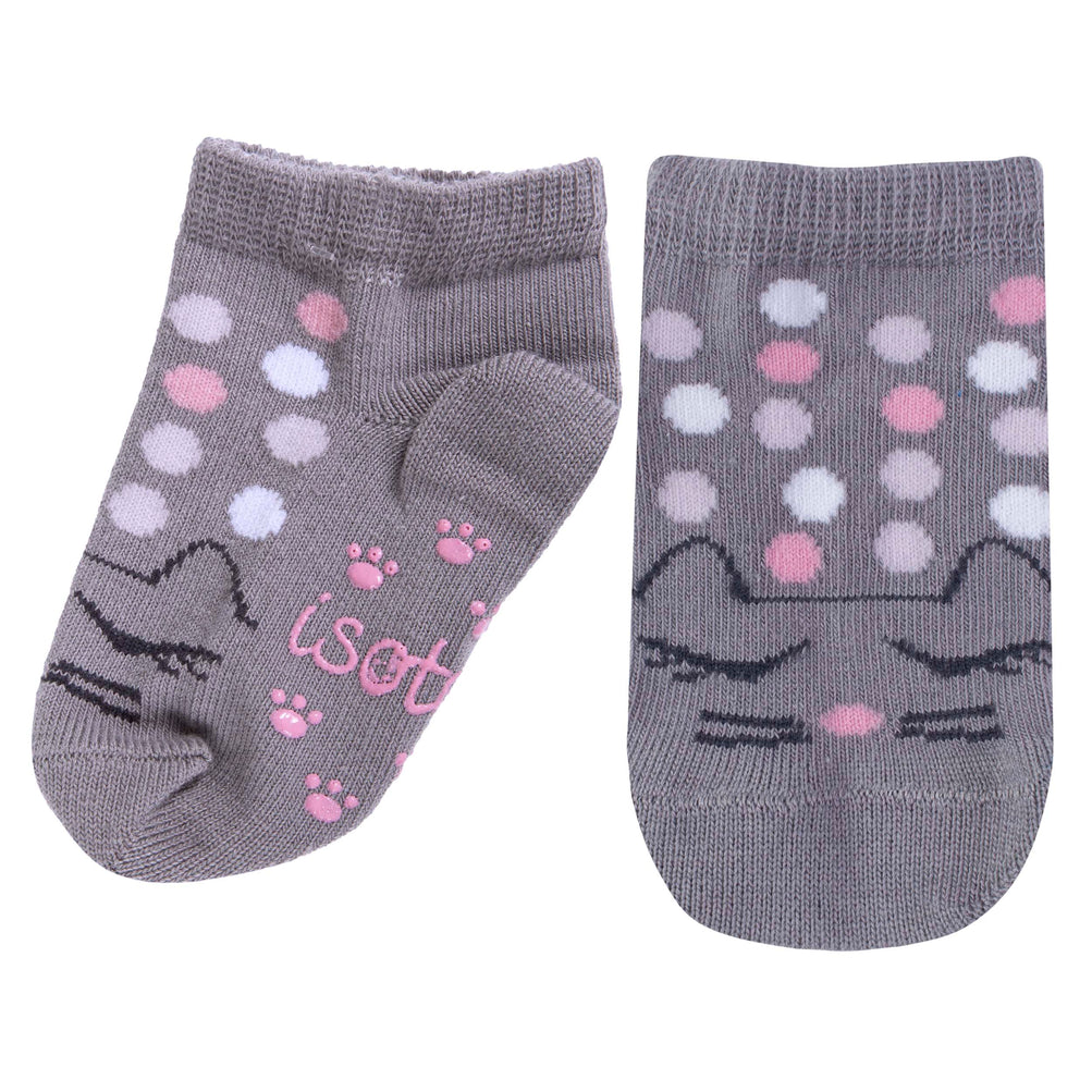 Chaussettes Antiderapantes Chat 15 18 Isotoner Fr