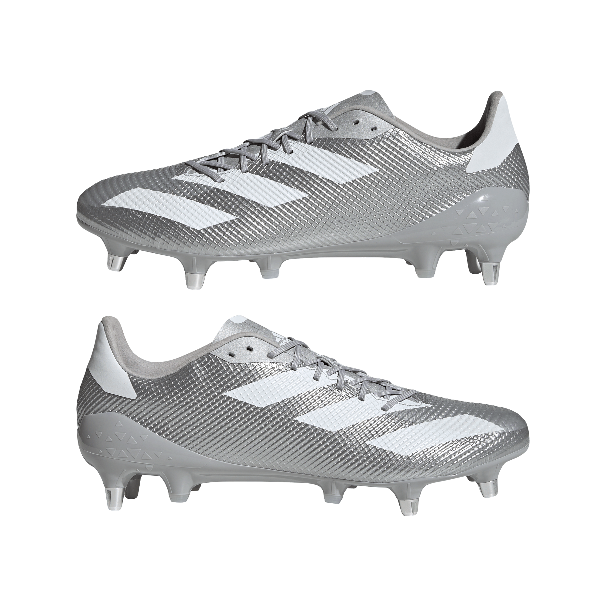 Adidas Adizero Rs7 Sg Silver Rugby Boots World Rugby Shop