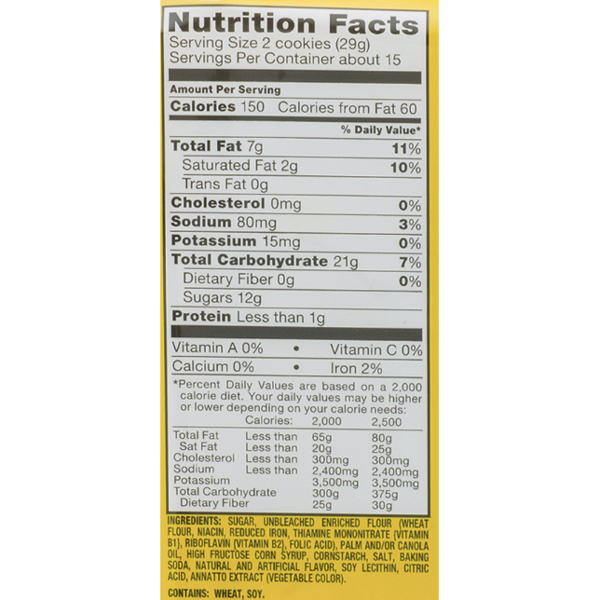 Oreo Lemon Cookies 15 25 Oz Water Butlers