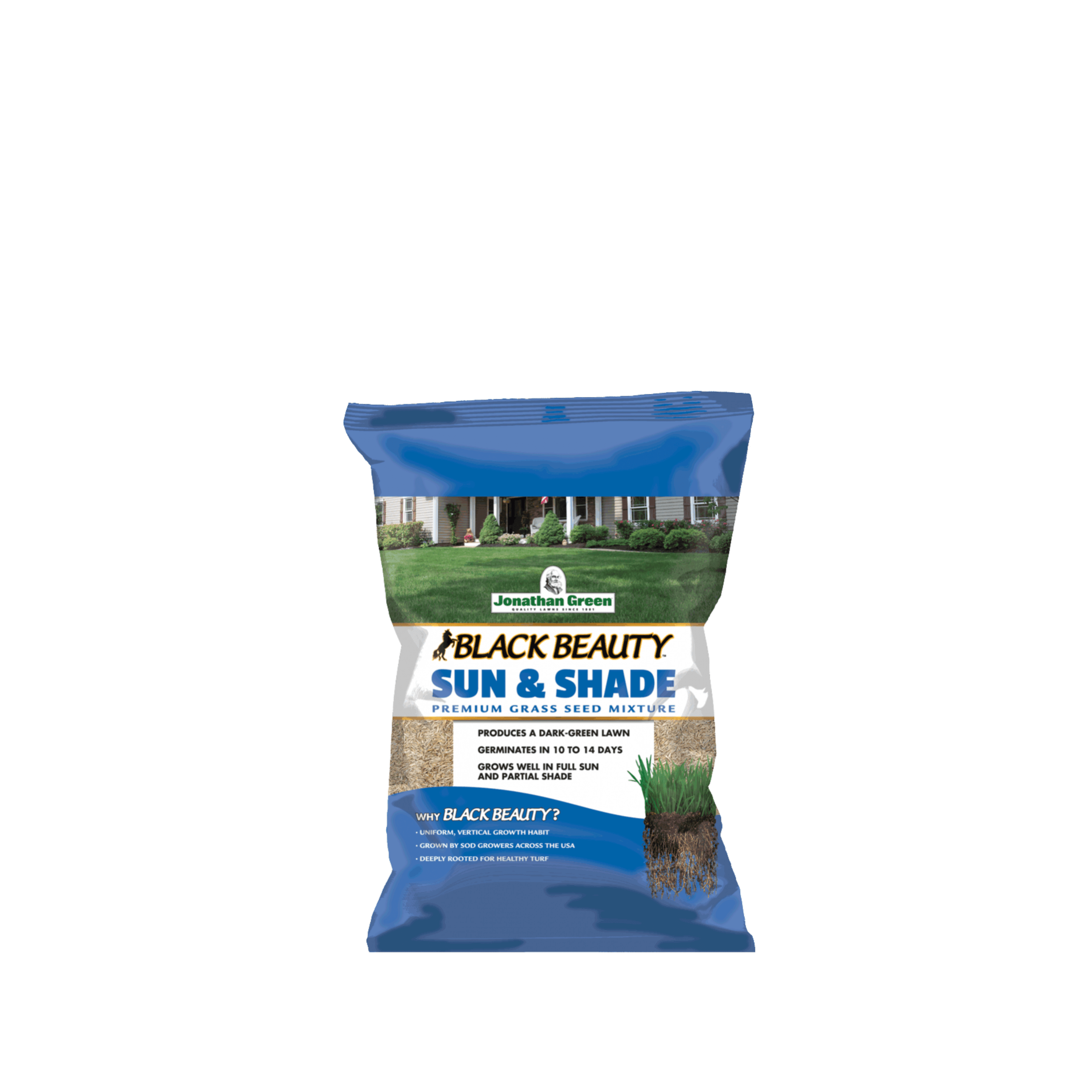 Jonathan Green Black Beauty Sun Shade Grass Seed 1lb Hicks Nurseries