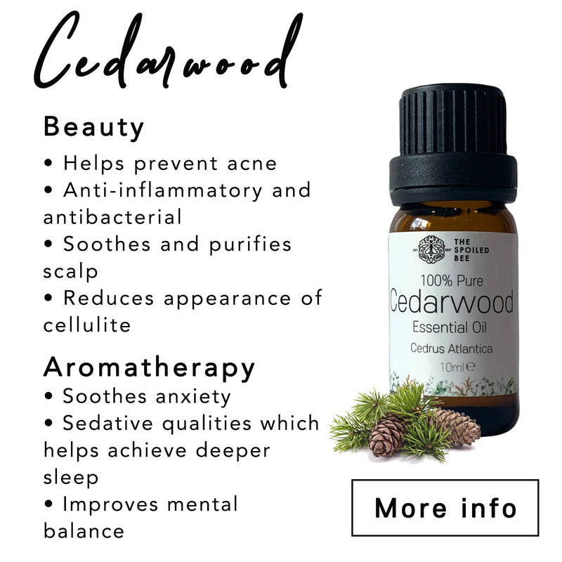 Cedarwood Essential Oil The Spoiled Bee