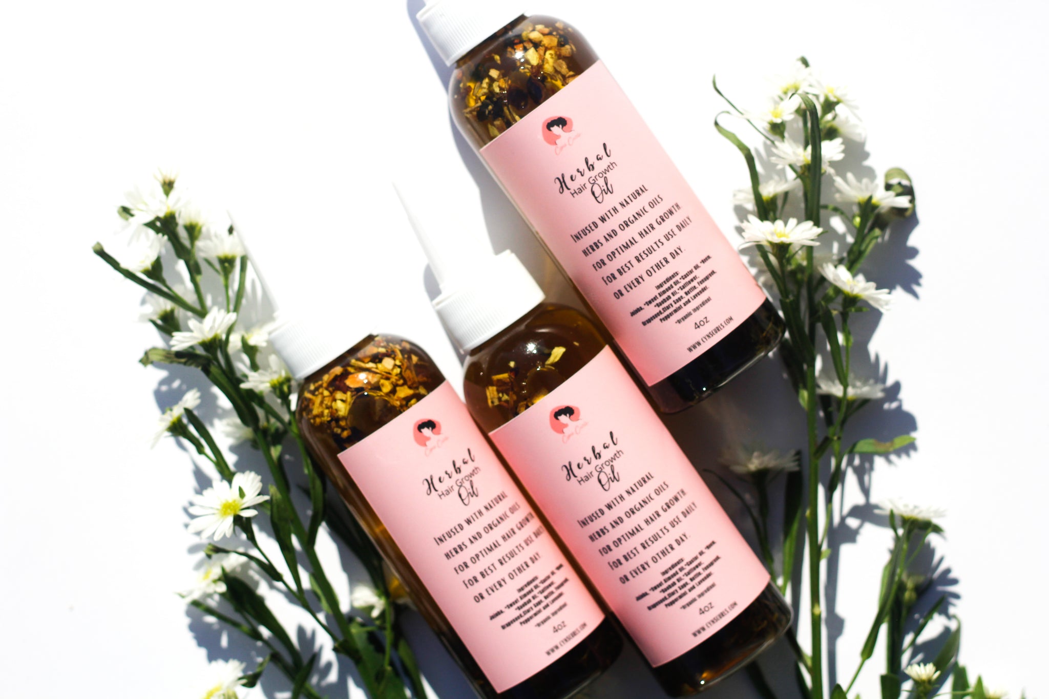 Herbal Hair Growth Oil Cyns Curls