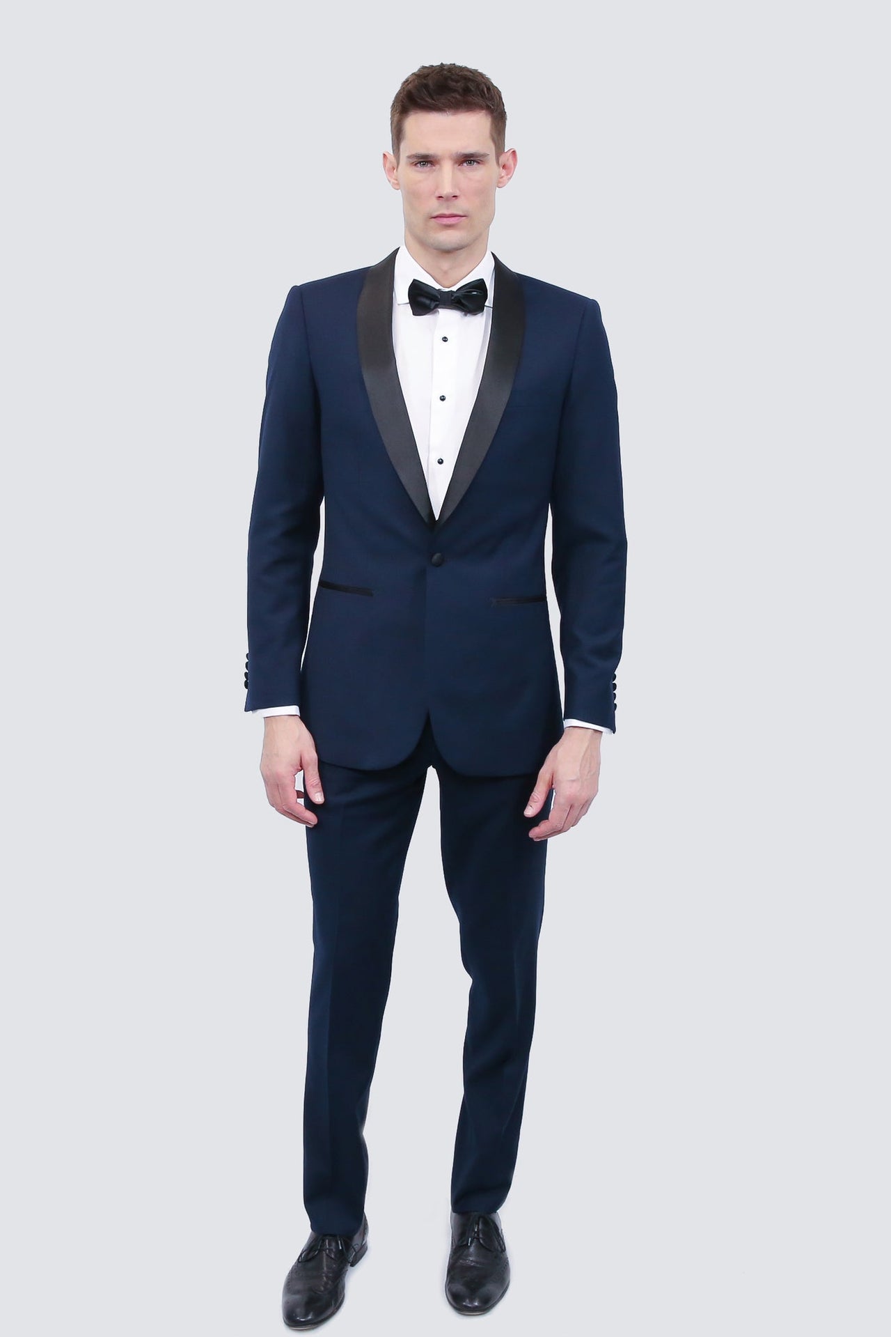 Comfortable Navy Blue Tuxedo Buy Men S Tailor S Stretch Blend Tuxedo Tomasso Black Tomasso Black