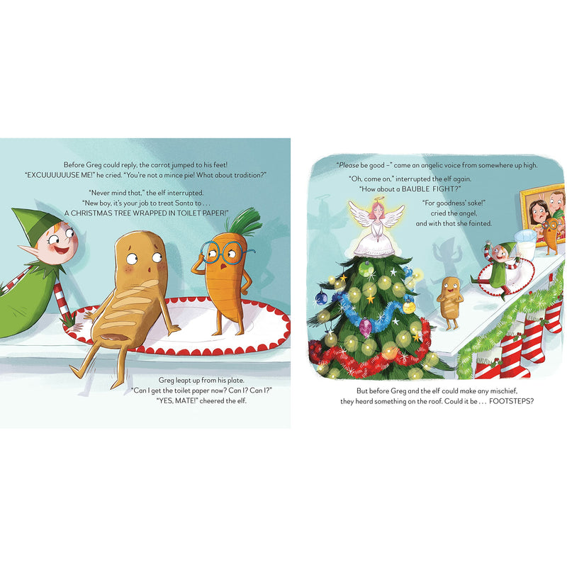 Greg The Sausage Roll Santa S Little Helper A Ladbaby Book By Mark A