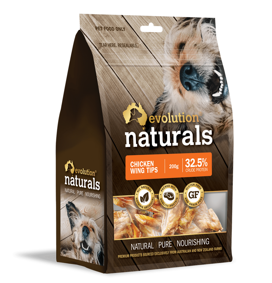 Evolution Naturals Chicken Wing Tips 150 G X 2 Packs Direct To Pet