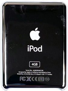 New 4gb Backplate For Apple Ipod Nano 3rd Generation Elite Obsolete Electronics