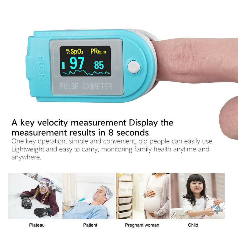 Fingertip Pulse Oximeter Cms50d Bt Bluetooth Spo2 Monitor Blood Oxygen Conteceurope