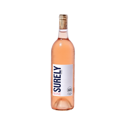 Surely Wine Non Alcoholic Sparkling Rose Wine Better Rhodes