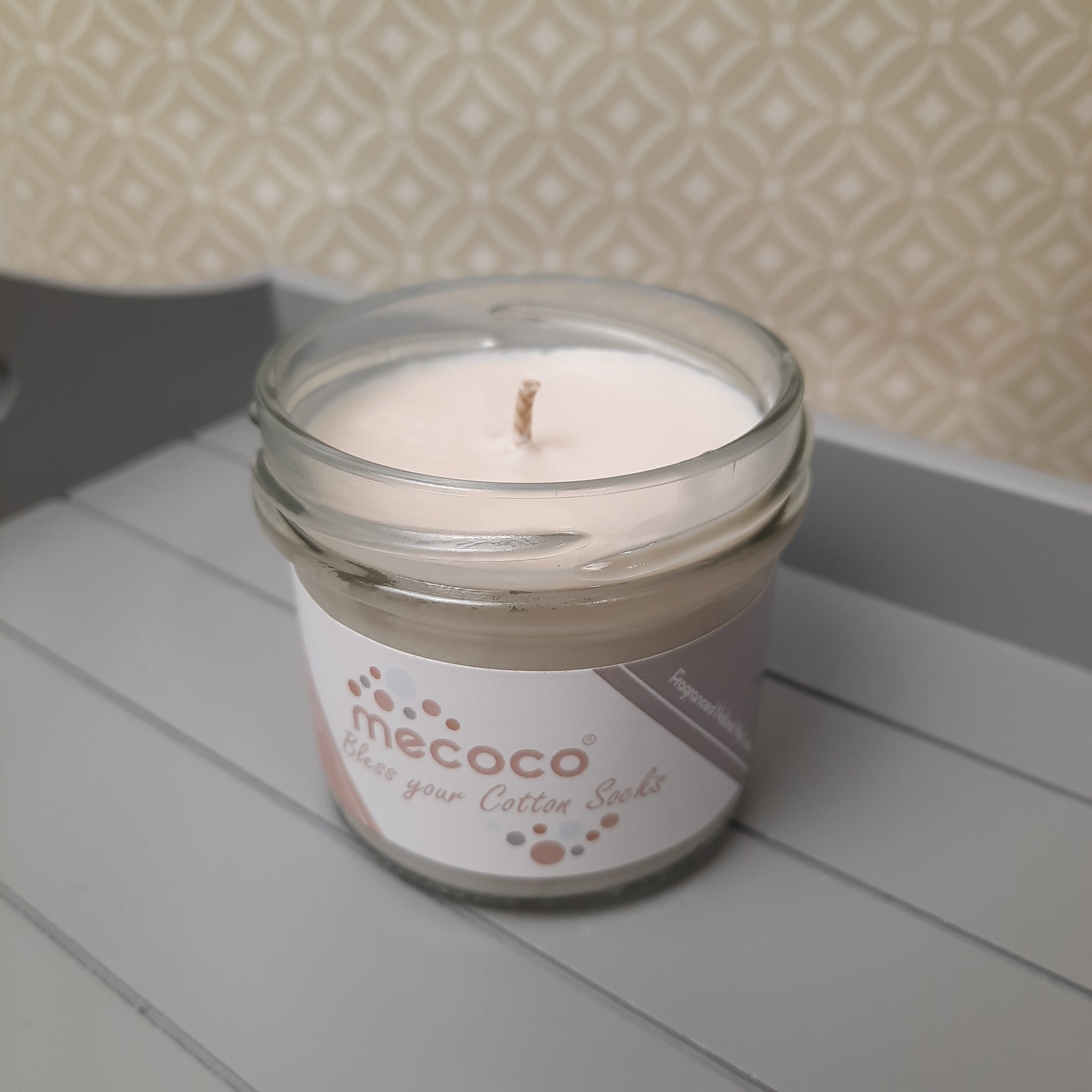 Fresh Linen Scented Soy Candle Jars Candle Tins Bless Your Cotton Socks From Mecoco Mecoco Ltd