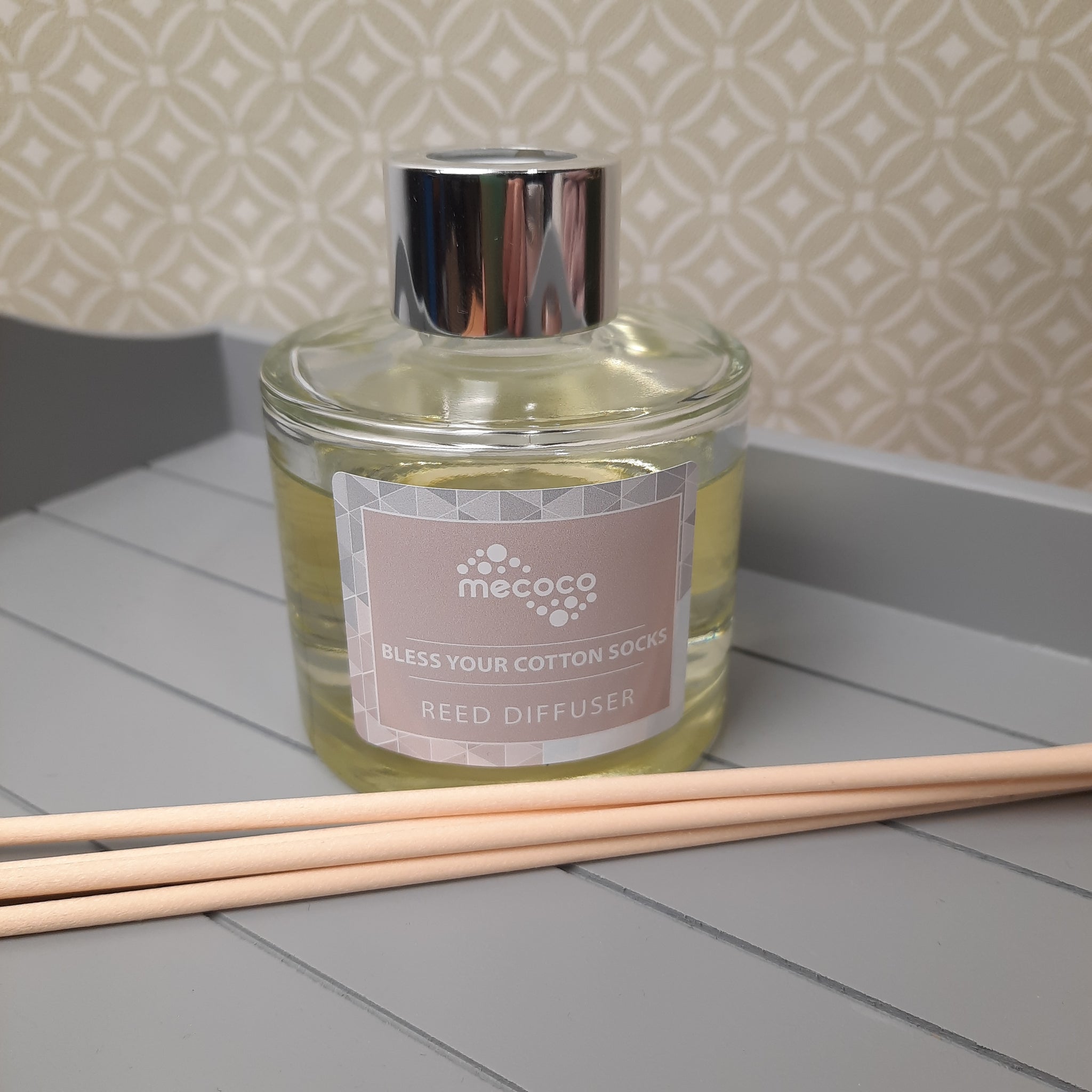 Fresh Linen Scented Reed Diffuser Bless Your Cotton Socks From Mecoco Mecoco Ltd