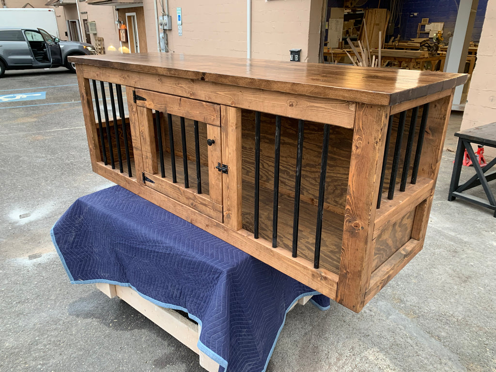 Rustic Farmhouse Dog Crate Littlerusticshop
