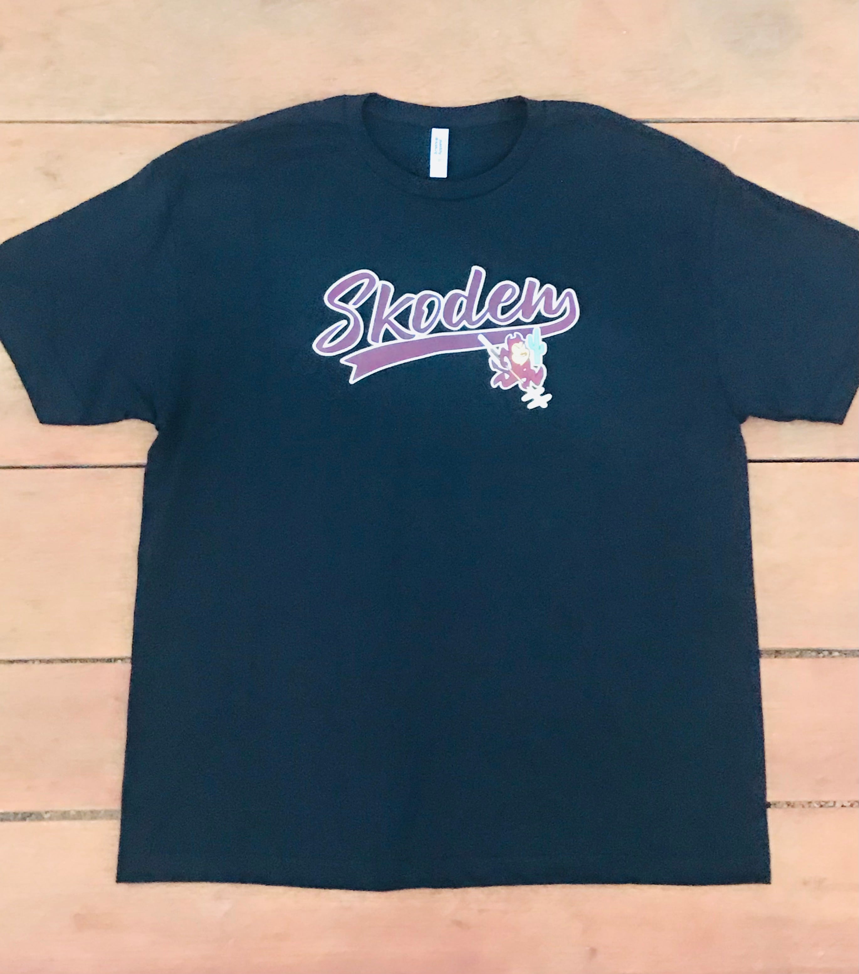 Skoden Burnie Harvest Logo 100 Cotton T Shirt True Descendants Trading Company Established B C