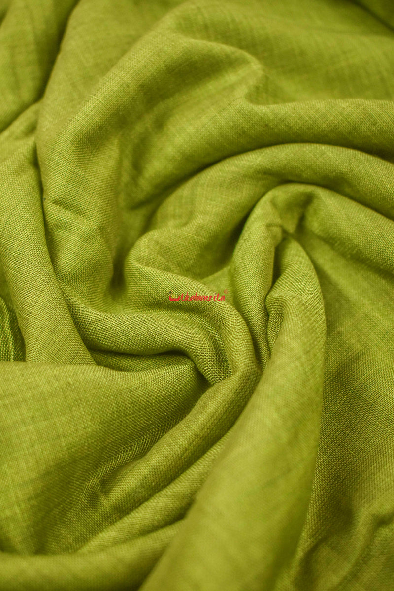 Mehendi With Rudraksha Border Fabric Utkalamrita