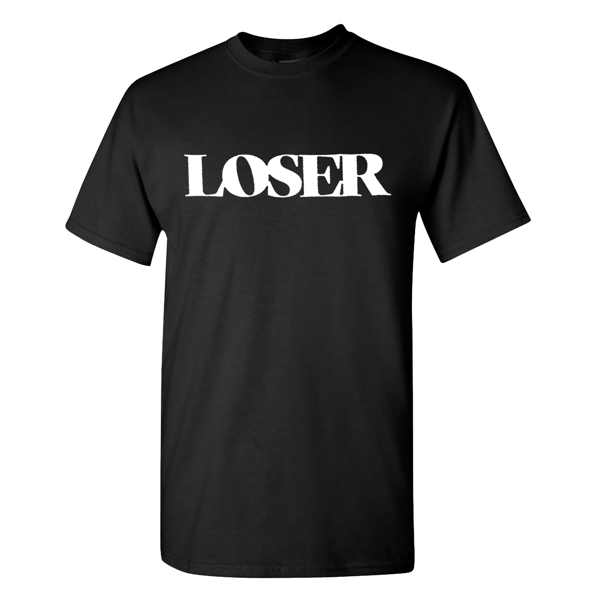 Loser T Shirt Black 604 Shop