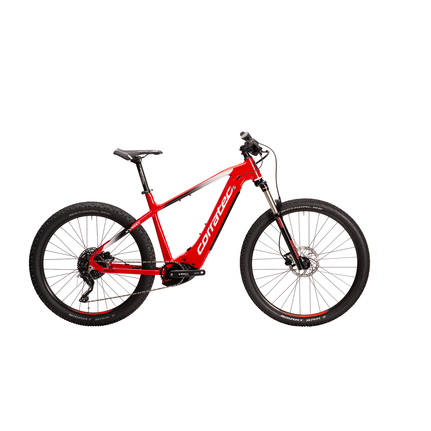 Corratec E Power X Vert Race Gent Red White The Bicycle Store