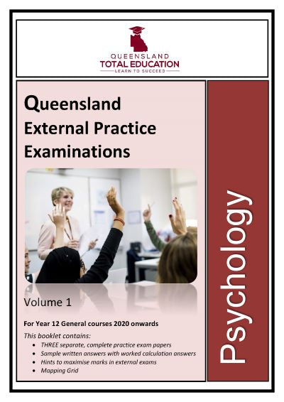 Psychology Practice External Exams Vol 1 Queensland Total Education