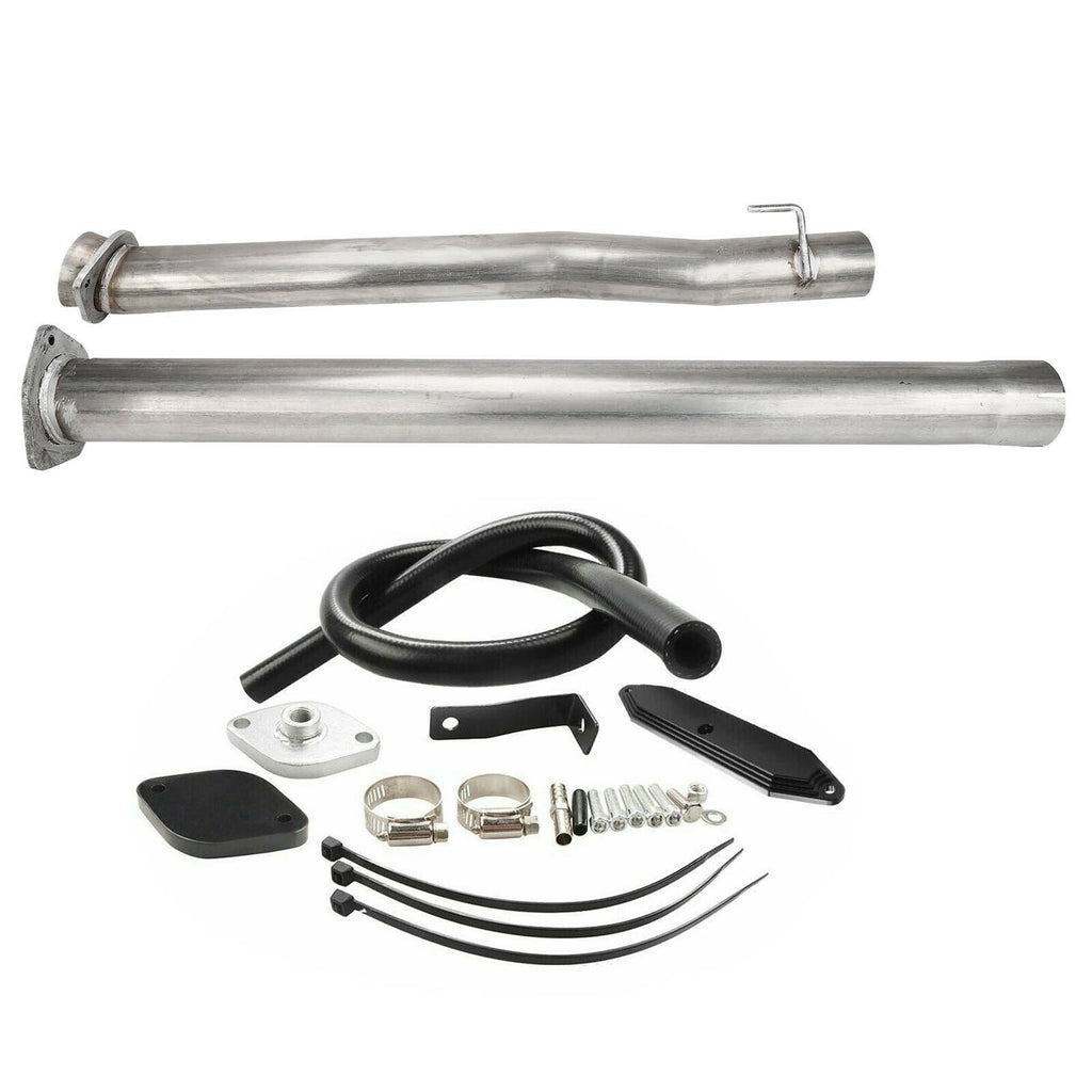 6 7 Powerstroke 4 Inch Dpf Cat Pipe Egr Delete Kit For 11 17 Ford F250 Egr Performance