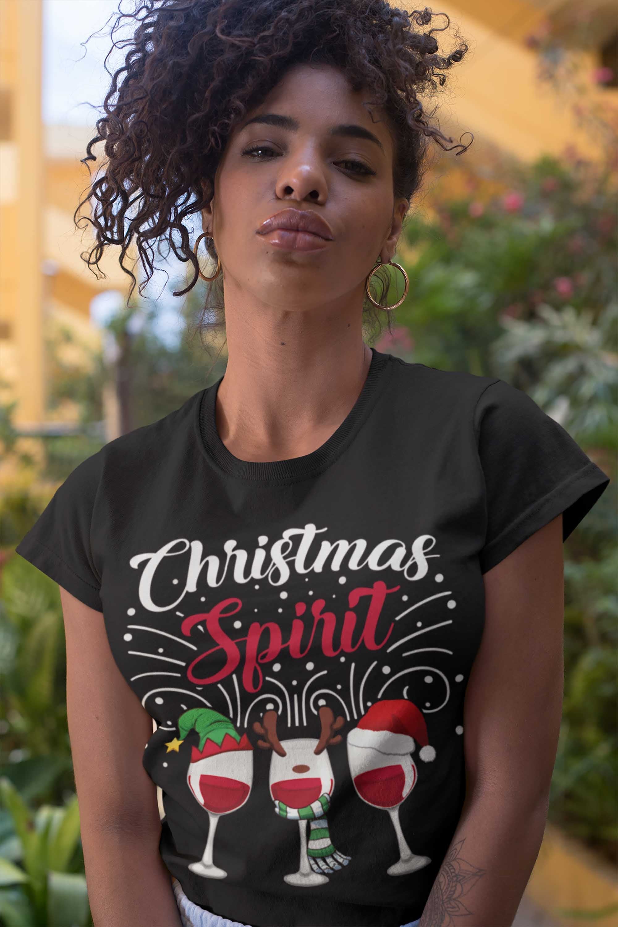 Women S Funny Christmas T Shirt Wine Shirt Wine Christmas Shirt Holida Shirts By Sarah