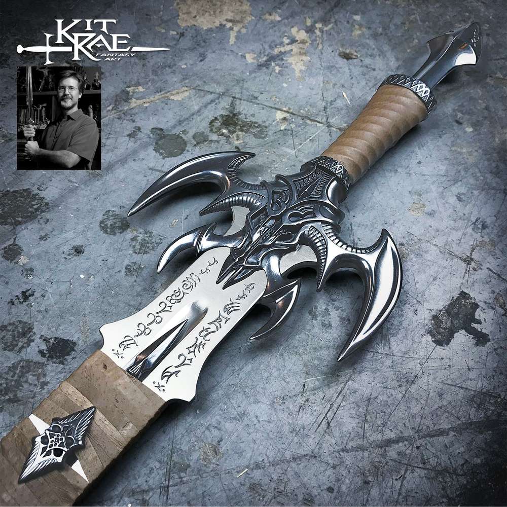 Kit Rae Exotath Dark Edition Fantasy Sword Survival Belt Disaster And Emergency Equipment And Knife Shop