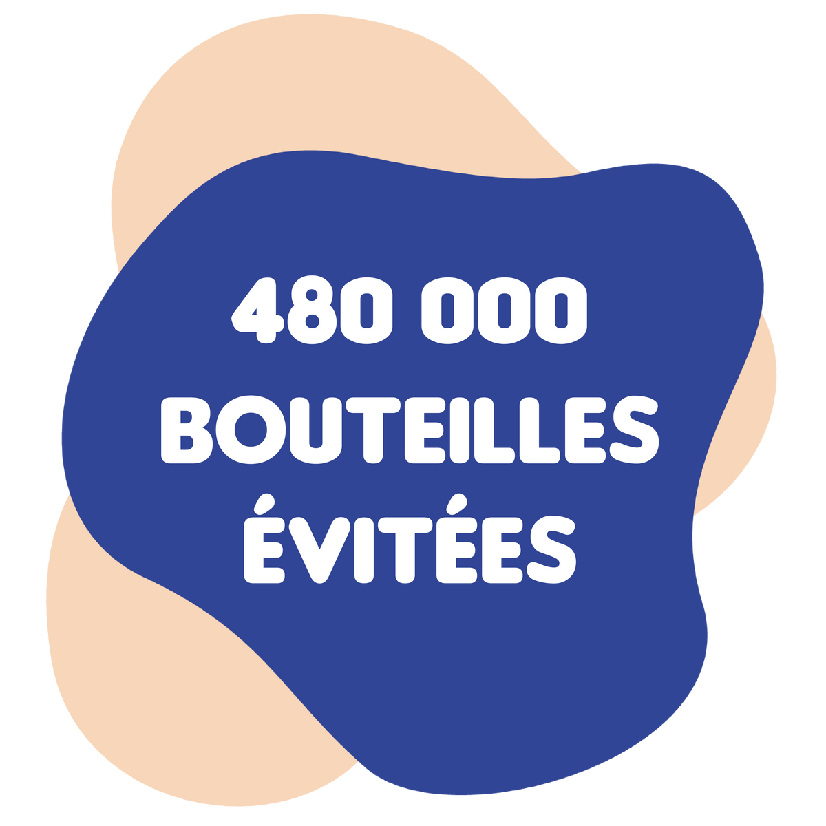 Gourde Housse Rouge Vin 600ml Ecob